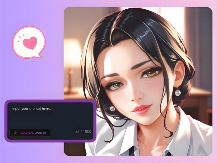Generate Anime Characters & Creative Designs with AI Character Generator 
