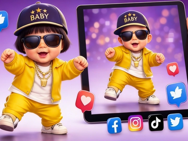 TikTok için Trend Bebek Dansı İçeriği Oluşturun