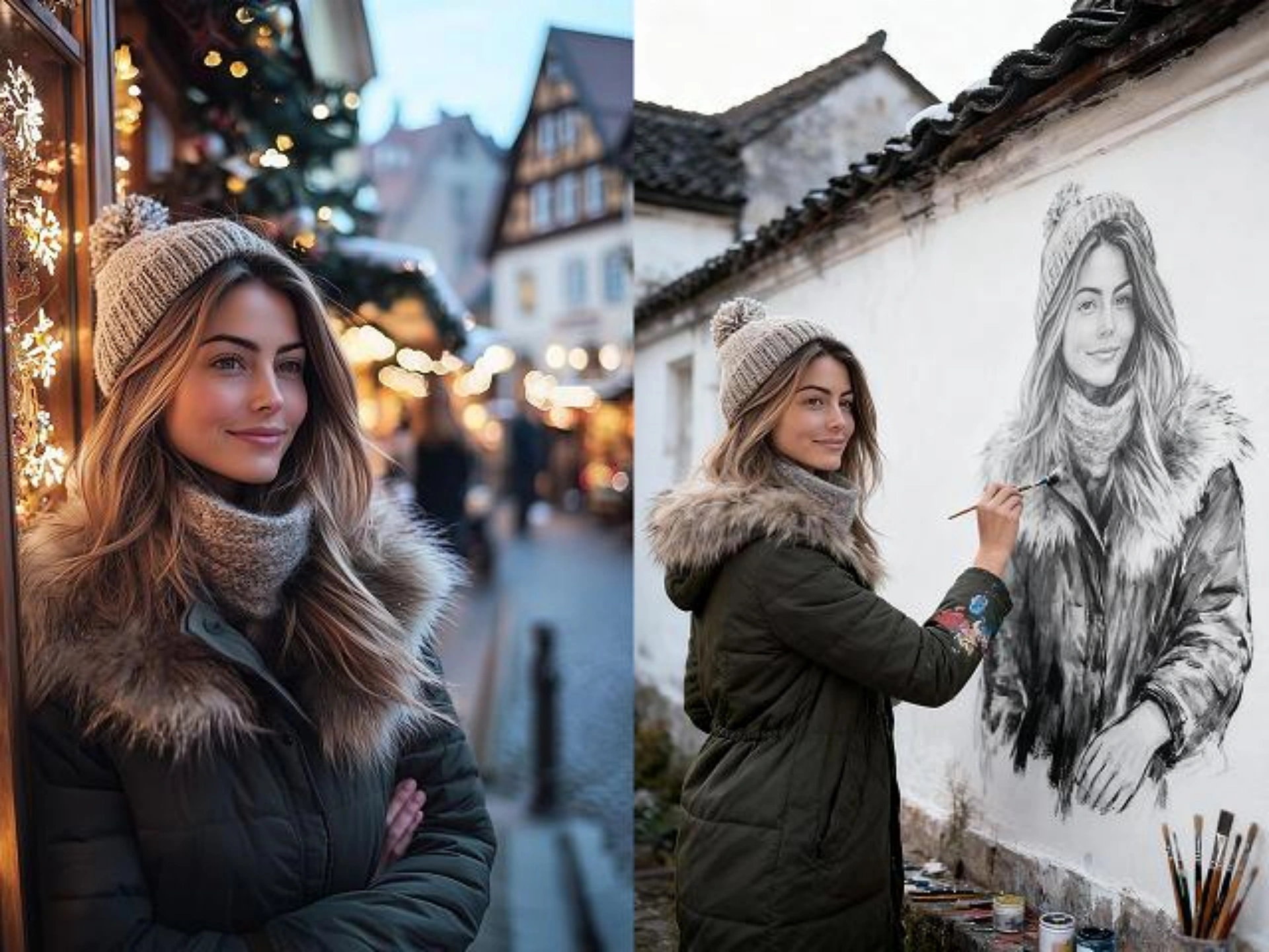 Filtre de peintures murales anciennes AI