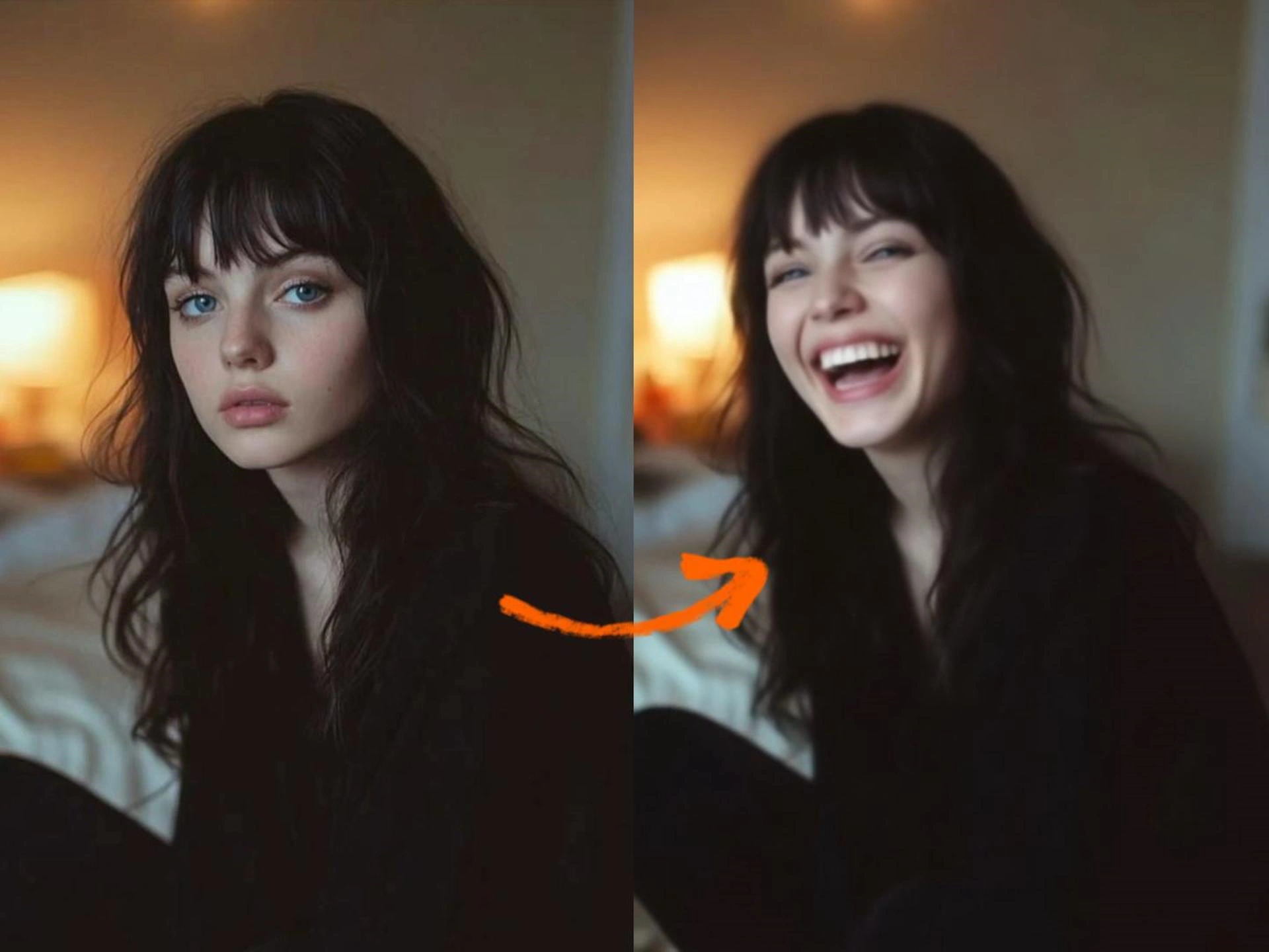 AI Laughing Face Generator