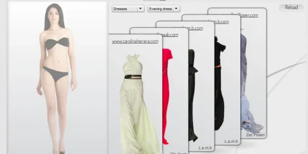 AI dress changer photo